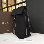Gucci GG Leather Backpack - 30cm x 18cm x 41cm - 3