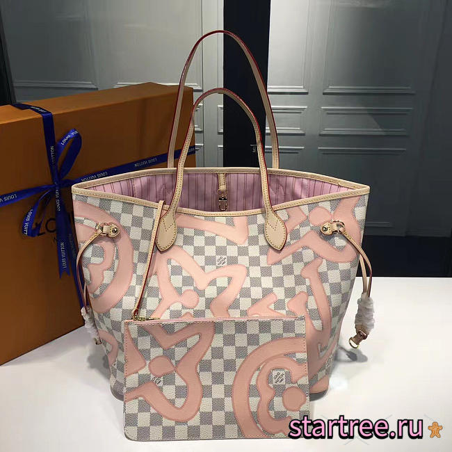 Louis Vuitton | Neverfull MM Rose Ballerine 3702 - 1