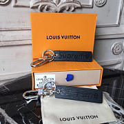  louis vuitton superme CohotBag  key ring noir 3817 - 5