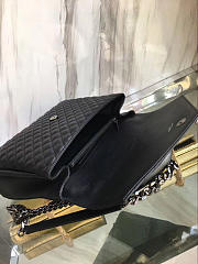 ysl envelope large bag black 4812 - 5