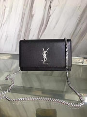 ysl monogram kate grain de poudre embossed leather CohotBag 4994 - 1