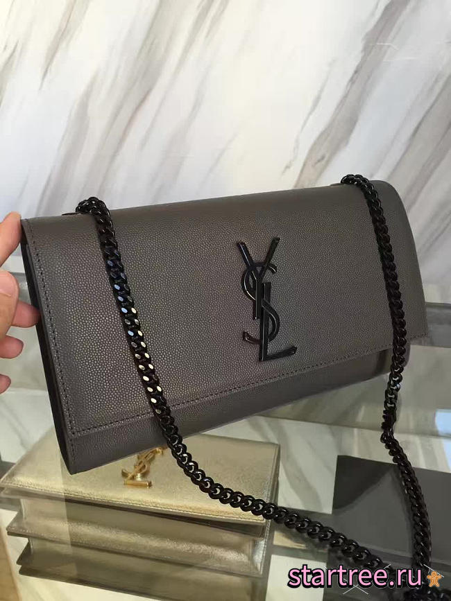 ysl monogram kate in grain de poudre embossed leather CohotBag 5013 - 1