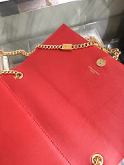 YSL Medium Kate Bag With Leather Tassel Red - 24cm x 14cm x 4.5cm - 2