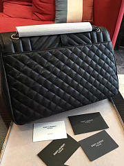 ysl envelop satchel large black 5118 - 2