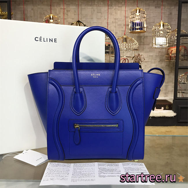 CohotBag celine leather micro luggage z1087 - 1