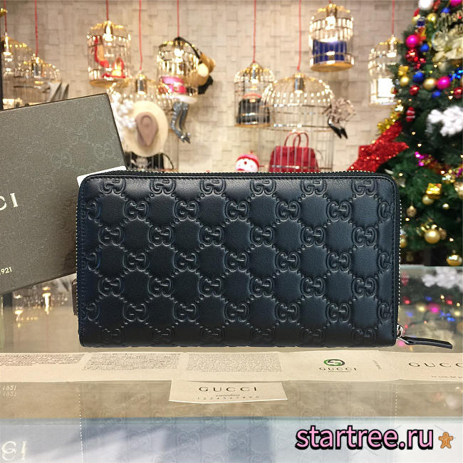 gucci gg leather wallet CohotBag  - 1