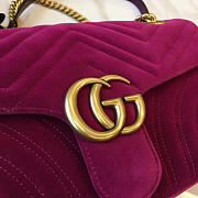 Gucci GG Marmont Velvet Mini Bag - 26cm x 15cm x 7cm - 5