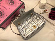 gucci marmont bag silver 2641 - 5