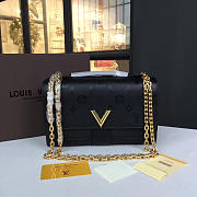 CohotBag louis vuitton very chain  black 3041 - 1