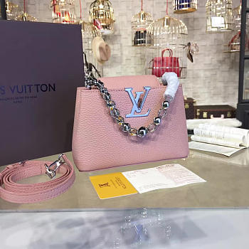  louis vuitton capucines CohotBag  bb pink m52451