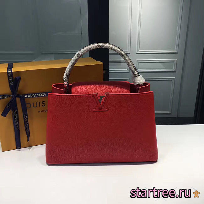  louis vuitton capucines CohotBag  mm rubis 3680 - 1