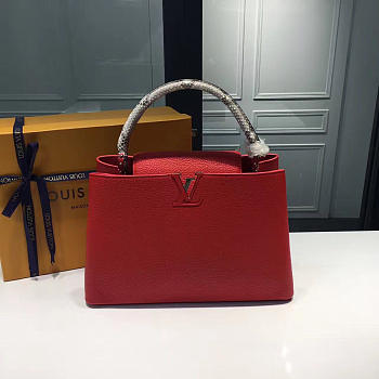  louis vuitton capucines CohotBag  mm rubis 3680