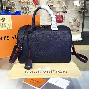 Louis Vuitton Speedy 30 marine rouge 3815