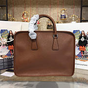 Prada leather briefcase 4207 - 4