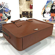 Prada leather briefcase 4207 - 5