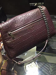 ysl medium west hollywood bag wine red CohotBag - 5