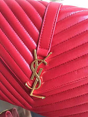 YSL | Monogram College Red  5087 - 4