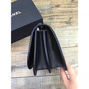 Chanel Calflskin Flap Bag Black- A98775 - 24cm - 2