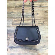 Chanel Calflskin Flap Bag Black- A98775 - 24cm - 5