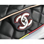 Chanel Black Multicolor Small Flap Bag- A150301 - 23cm - 3