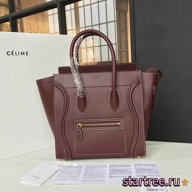 CohotBag celine leather micro luggage z1070 - 1