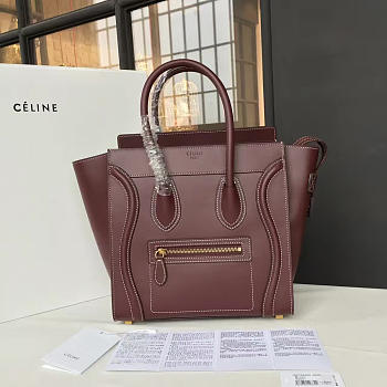 CohotBag celine leather micro luggage z1070