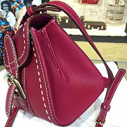 DELVAUX | mini brillant satchel red 1480 - 3