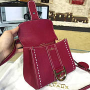DELVAUX | mini brillant satchel red 1480 - 2