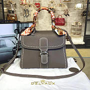 DELVAUX | mm brillant satchel gray 1488 - 1