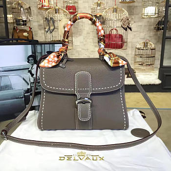 DELVAUX | mm brillant satchel gray 1488