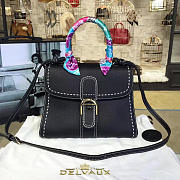 DELVAUX | mm brillant satchel black 1489 - 1