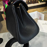 DELVAUX | mini brillant satchel leather black 1509 - 2