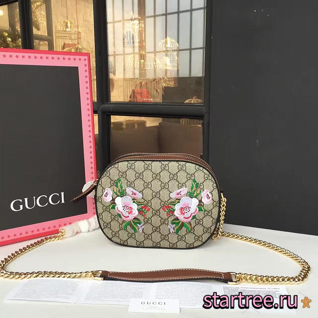 gucci gg supreme mini chain bag CohotBag - 1