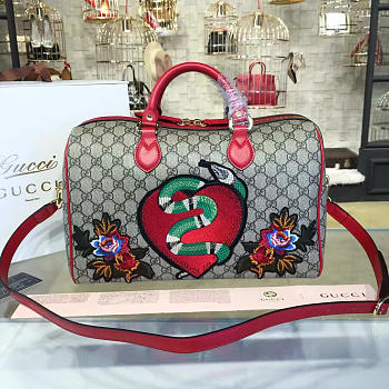 gucci gg supreme top handle bag CohotBag 2213