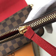  louis vuitton pochette CohotBag felicie damier ebène canvas n63032 - 4