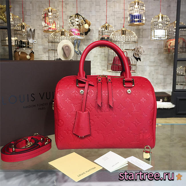 Louis Vuitton Speedy 25 Scarlet M44145 - 1