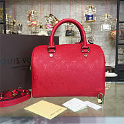 Louis Vuitton Speedy 25 Scarlet M44145 - 3