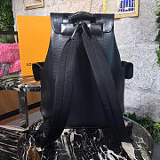 Louis Vuitton Supreme Joint Limited Series Christopher Backpack Noir- M41709 - 33x13x45cm - 2