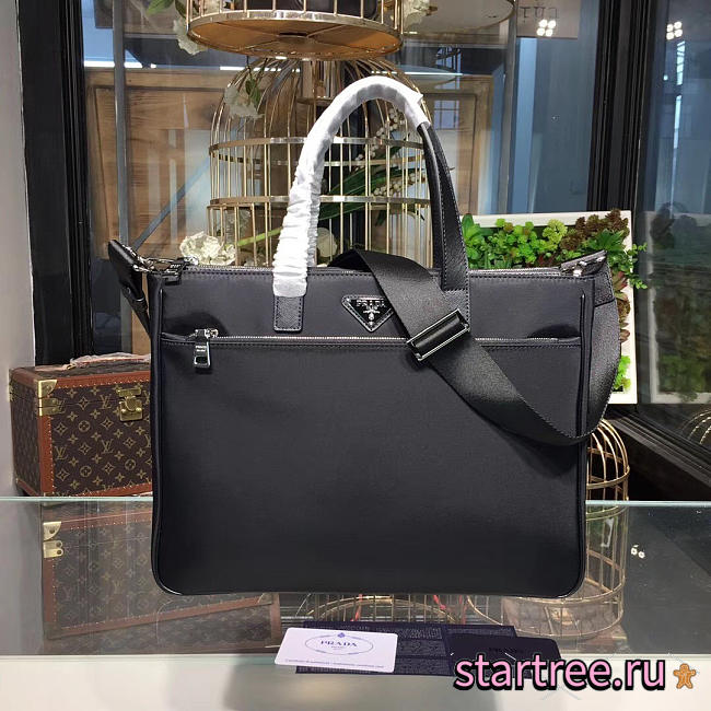 Prada nylon briefcase - 1