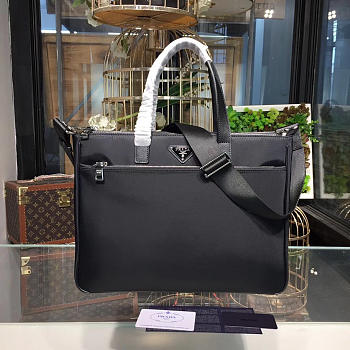 Prada nylon briefcase