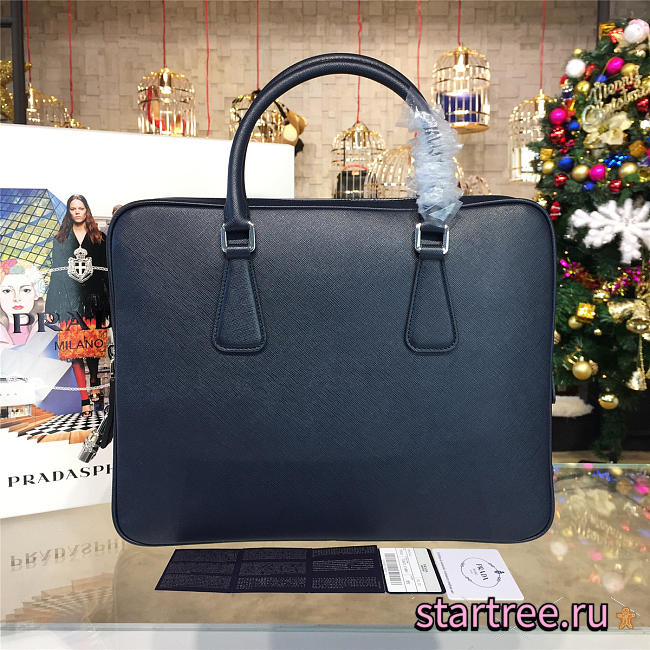 Prada leather briefcase 4213 - 1