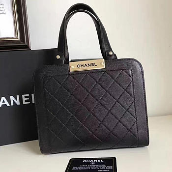 chanel shopping bag black CohotBag a93732 vs07799