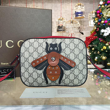 gucci gg supreme bee shoulder bag CohotBag 2223