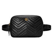 gucci marmont matelassé belt bag - 1