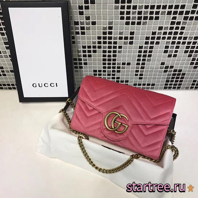 Gucci GG Marmont Matelasse Leather -  20x13x6cm  - 1