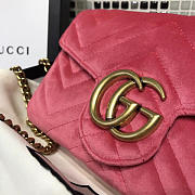 Gucci GG Marmont Matelasse Leather -  20x13x6cm  - 3
