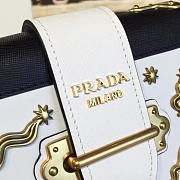 CohotBag prada cahier leather shoulder bag meteor white 4278 - 3