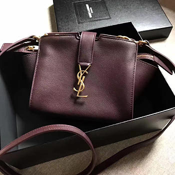 ysl toy cabas crossbody leather bag CohotBag 4849