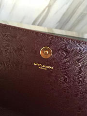 ysl monogram kate clutch grain de poudre embossed leather CohotBag 4962 - 6