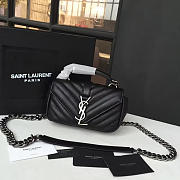 ysl silver monogram college black CohotBag 5076 - 1